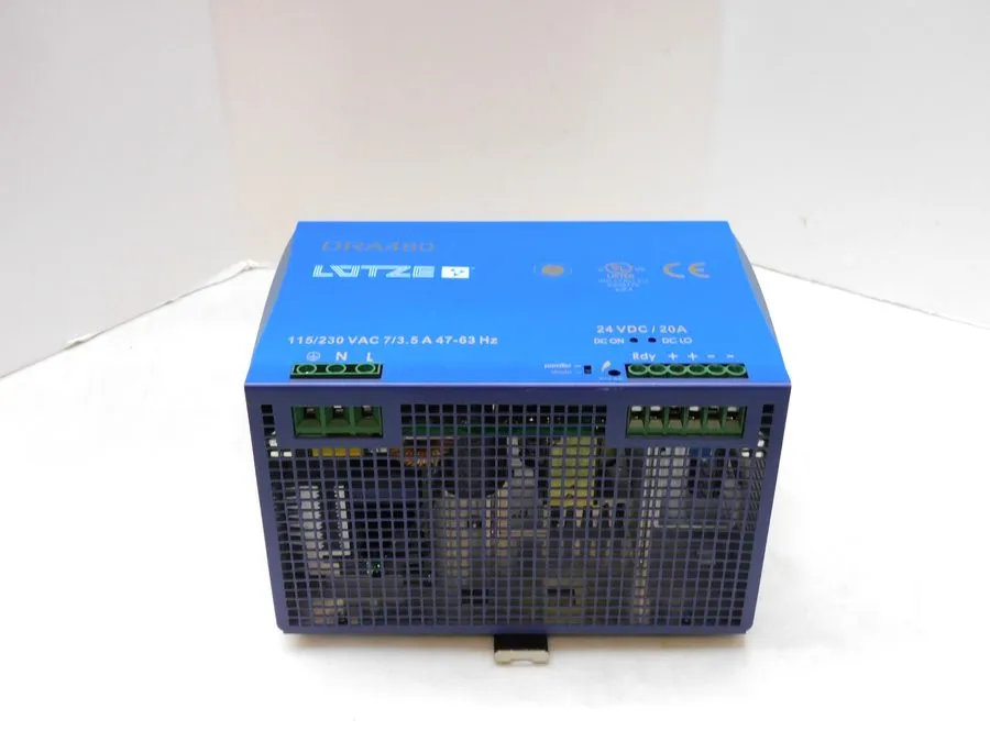 Блок питания LUTZE DRA480-24A DIN Rail Power Supply