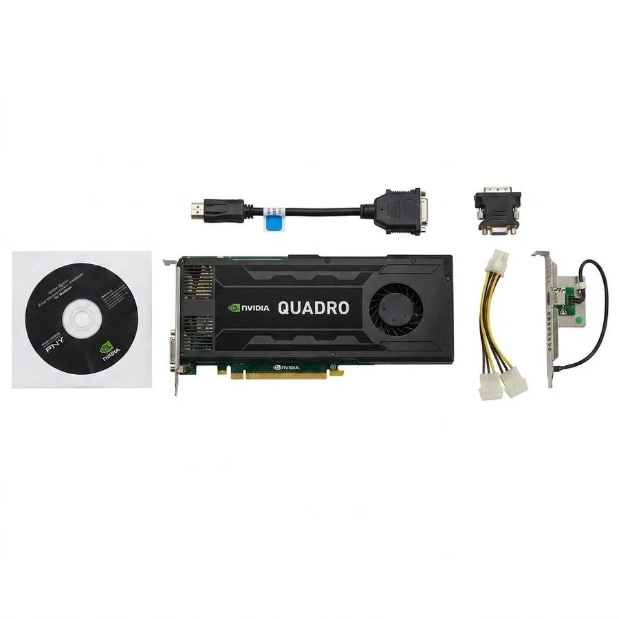 GPU-ускоритель NVIDIA Quadro K4000 3GB GDDR5 Dp / DVI Displayport PCIE