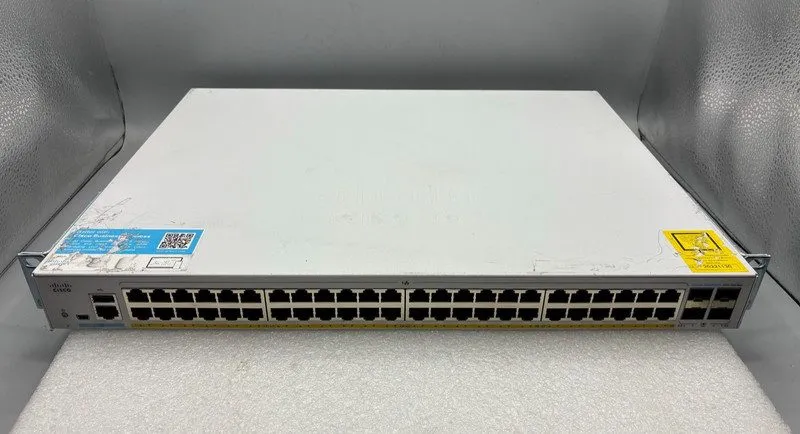 Коммутатор Cisco CBS350-48P-4G 48-Port Gigabit PoE+ Managed Switch 370W 4x SFP