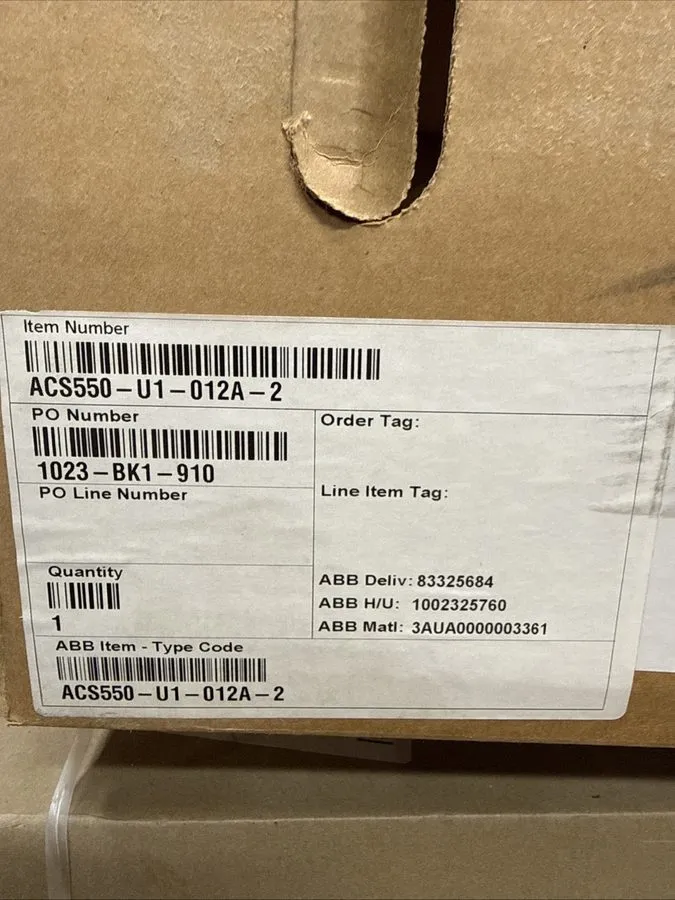 Частотный преобразователь ABB ACS550-U1-012A-2 In Factory Box ￼