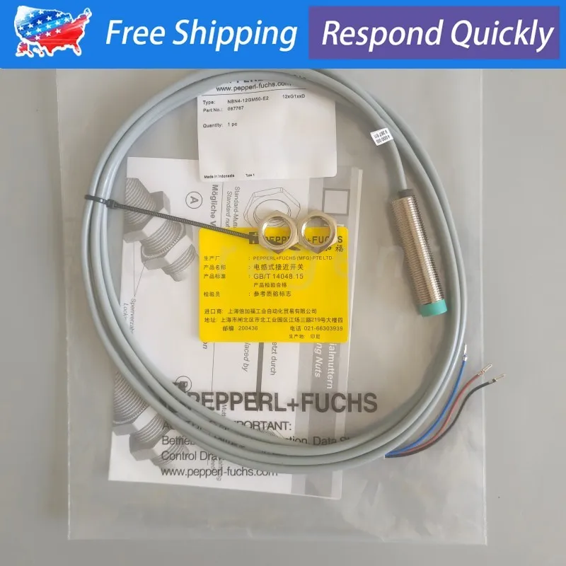 Датчик приближения Pepperl + Fuchs NBN4-12GM50-E2 Proximity Sensor, A0232
