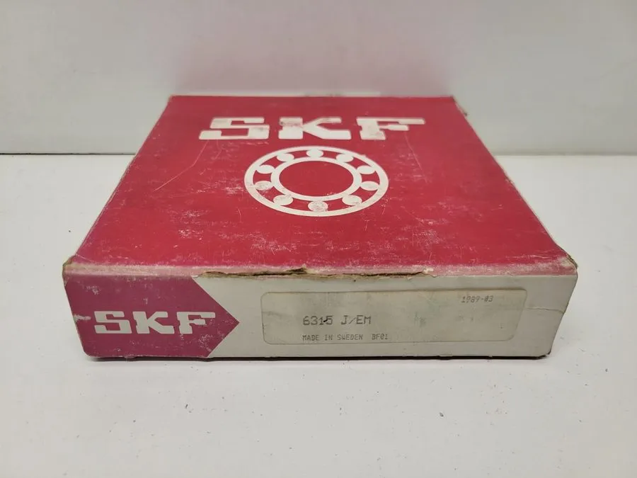 Подшипник SKF 6315-JEM OPEN BALL BEARING 75X160X37 MM