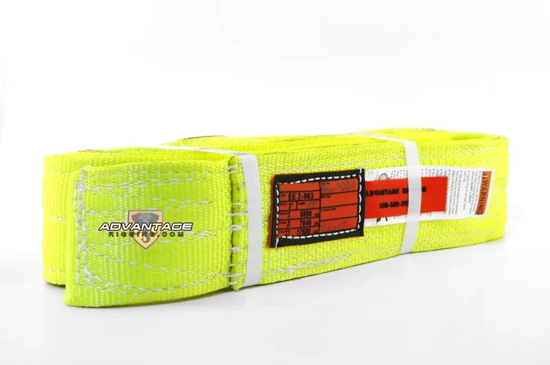 Строп EE2-903 X10FT Nylon Lifting Sling Strap 3 Inch 2 Ply 10 Foot USA Package o