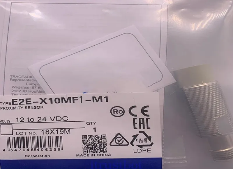 Датчик приближения OMRON E2E-X10MF1-M1 Proximity Sensor M12 10mm PNP NO M12 Conn