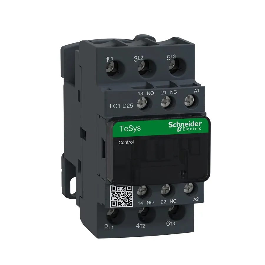 Контактор Schneider Electric LC1D25F7 TeSys D Power Contactor 25A, 110V AC