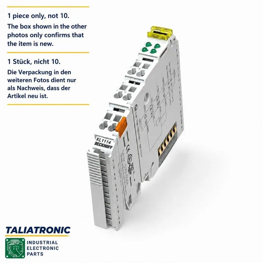 Модуль ввода-вывода Beckhoff KL1114 2-Channel Relay Output Bus Terminal 24VDC