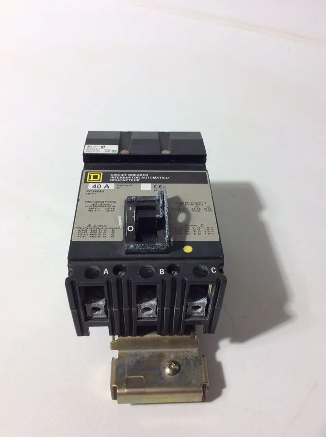 Автоматический выключатель Square D FC34040 I-line Circuit Breaker. 40A. 3P. 480