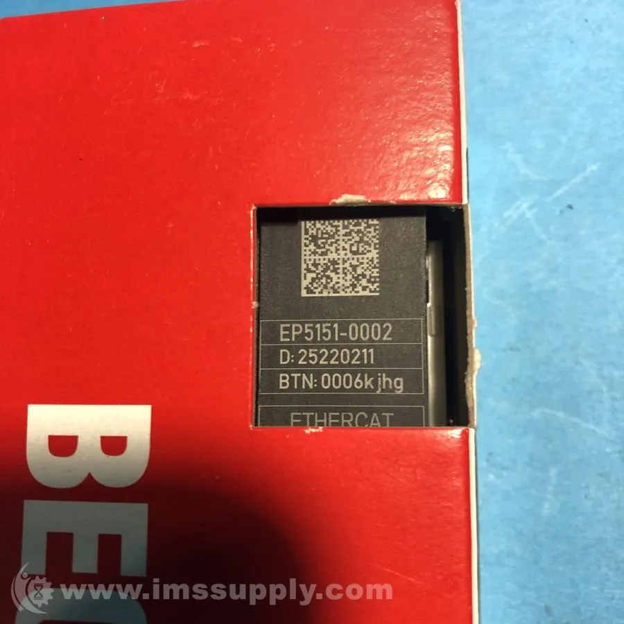 Энкодер Beckhoff EP5151-0002 EtherCAT Box, 1-channel Encoder Interface FNFP
