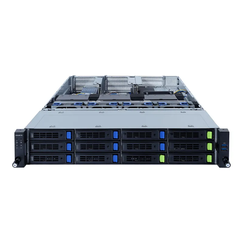 Сервер Gigabyte Rack Server R282-Z96+2x EPCY 7542 32-Core 8x 3.5" 4x U.2 2x 1600