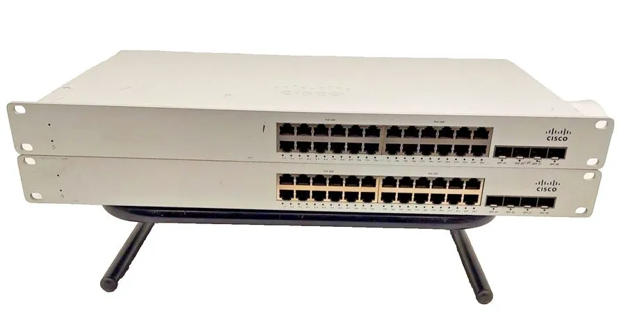 Коммутатор Cisco Meraki MS210-24P 24-Port Gigabit PoE Ethernet Switch UNCLAIMED