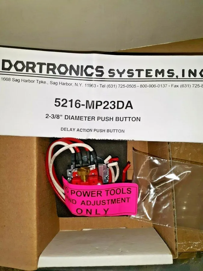 Оборудование видеонаблюдения DORTRONICS 5216-MP23DA/RxE1 Push to Exit Button,24V
