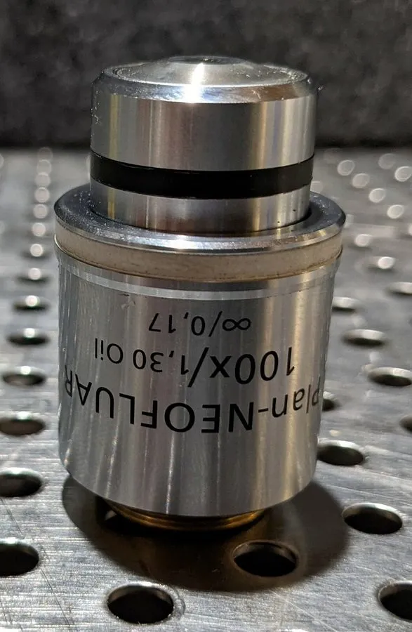 Объектив микроскопа Zeiss 1018-595 Plan Neofluar 100x / 1.30 Oil Microscope Obje