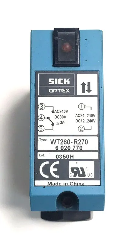 Фотоэлектрический датчик SICK WT260-S270 Photoelectric Reflective Sensor, IP67, 