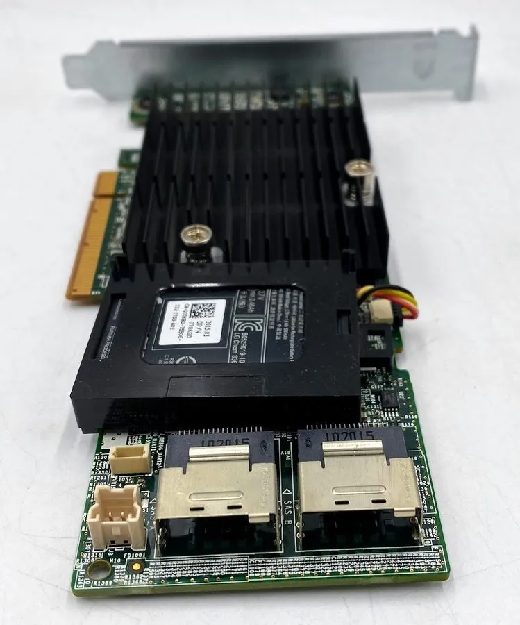 Контроллер VM02C Dell PERC H710 512MB 8-Port SAS PCI-E 2.0 x8 6Gbps RAID Control — фото лота 1
