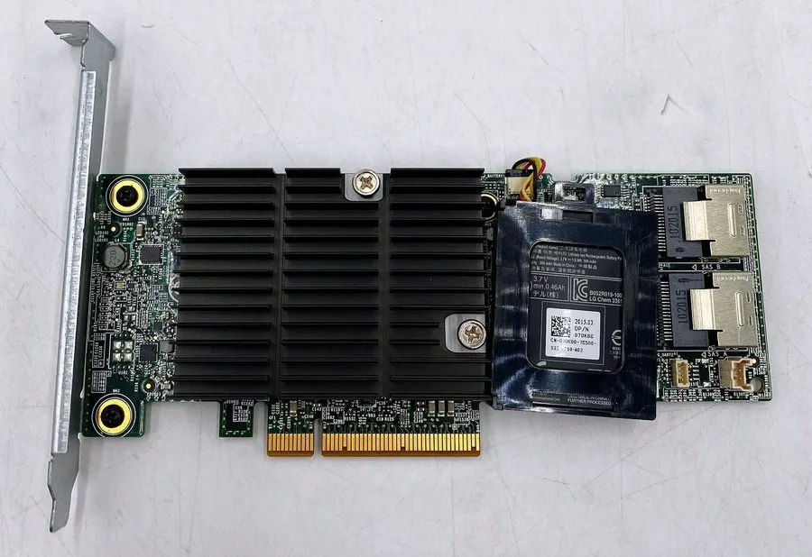 Контроллер VM02C Dell PERC H710 512MB 8-Port SAS PCI-E 2.0 x8 6Gbps RAID Control — фото лота 2