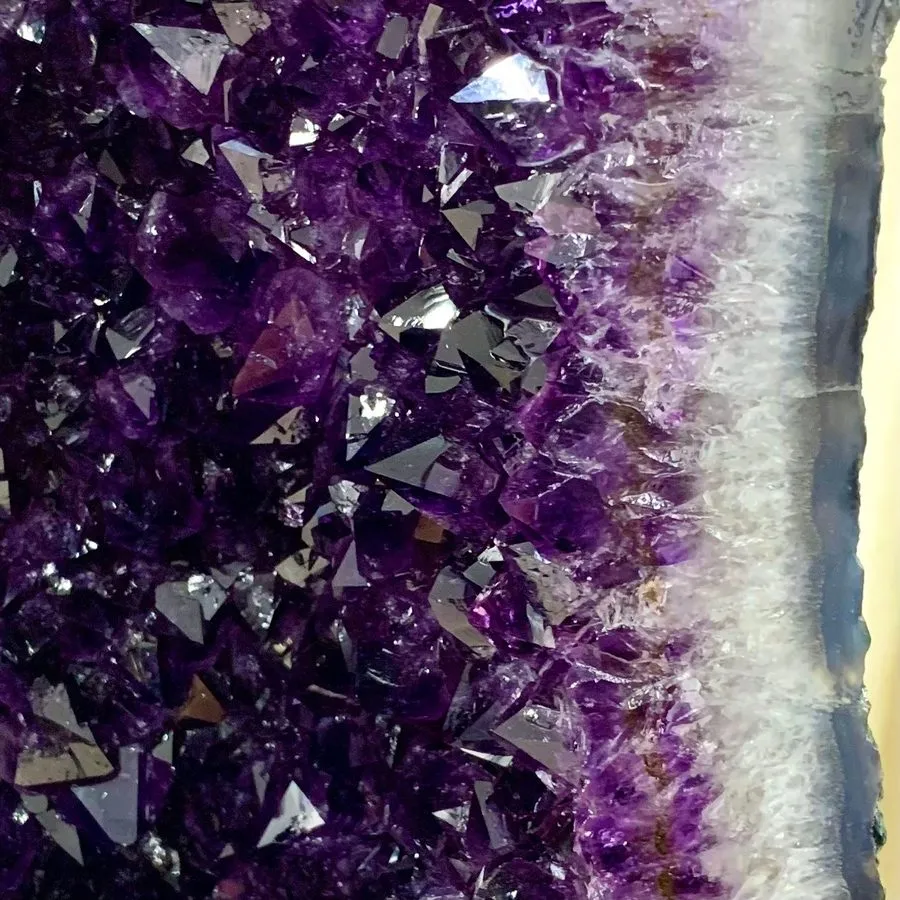 Лабораторный прибор 30.36LB Natural Amethyst Agate geode quartz cluster crystal