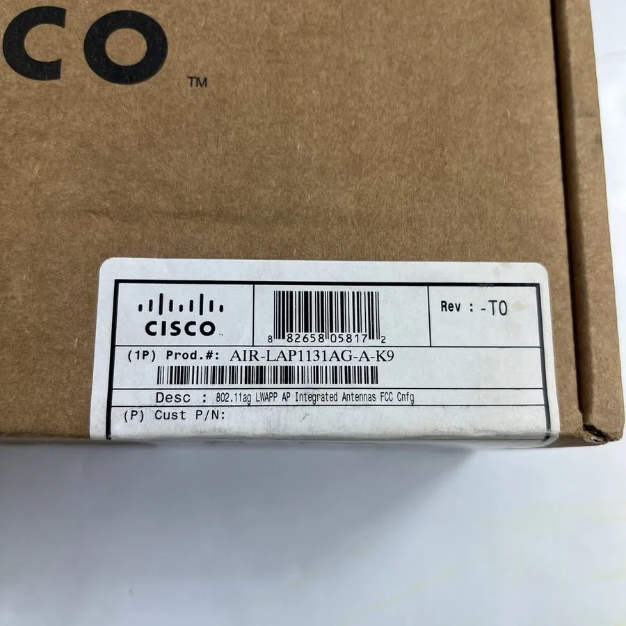Точка доступа Wi-Fi Cisco AIR-LAP1131AG-A-K9 Aironet Wireless Access Point #1130