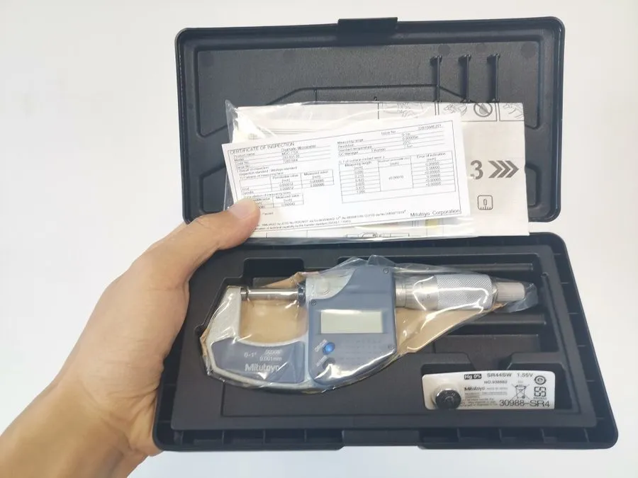 Микрометр Mitutoyo 293-831-30 digital display outer diameter micrometer 0-25mm