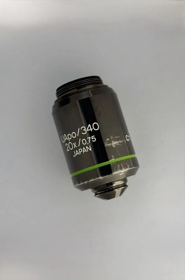 Объектив микроскопа Olympus UApo/340 Microscope Objective 20x /0.70W ∞/0.17 — фото лота 1