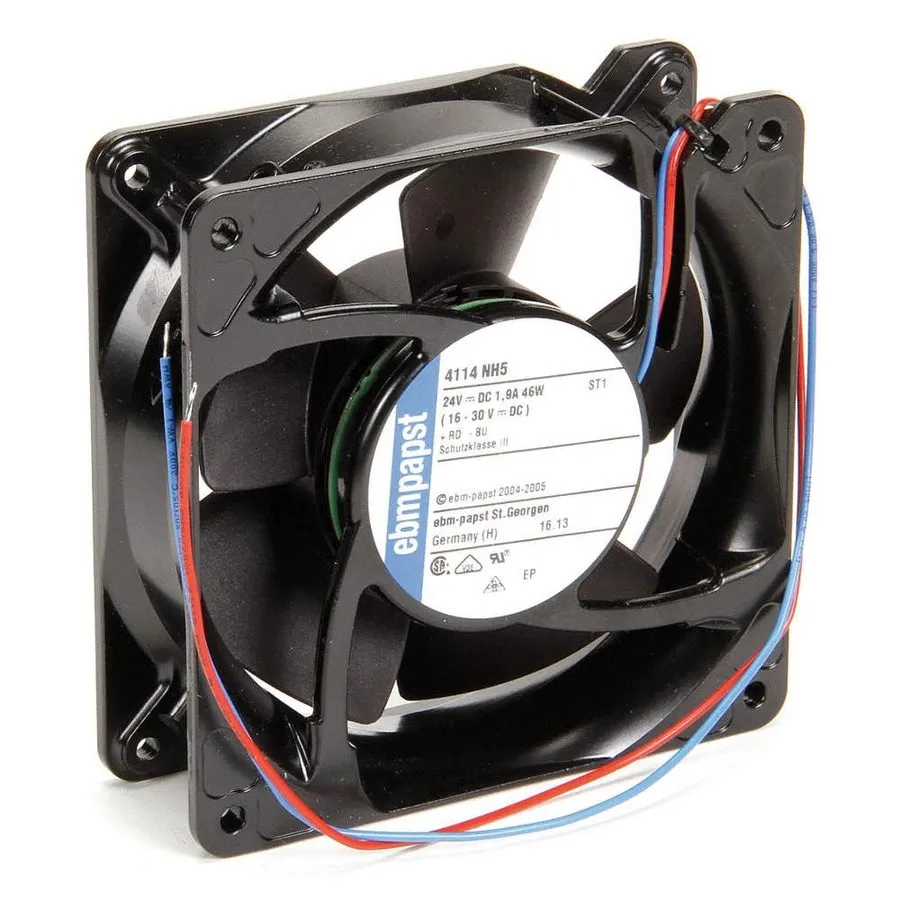 Вентилятор EBM-PAPST 4114NH5 Axial Fan,Square,119 mm H,230 CFM 5AGA3 — фото лота 1