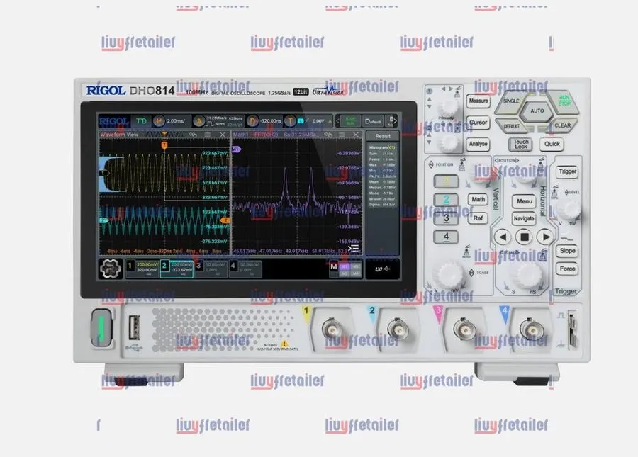 Осциллограф RIGOL Digital Oscilloscope DHO814 4 Channels / 100MHz