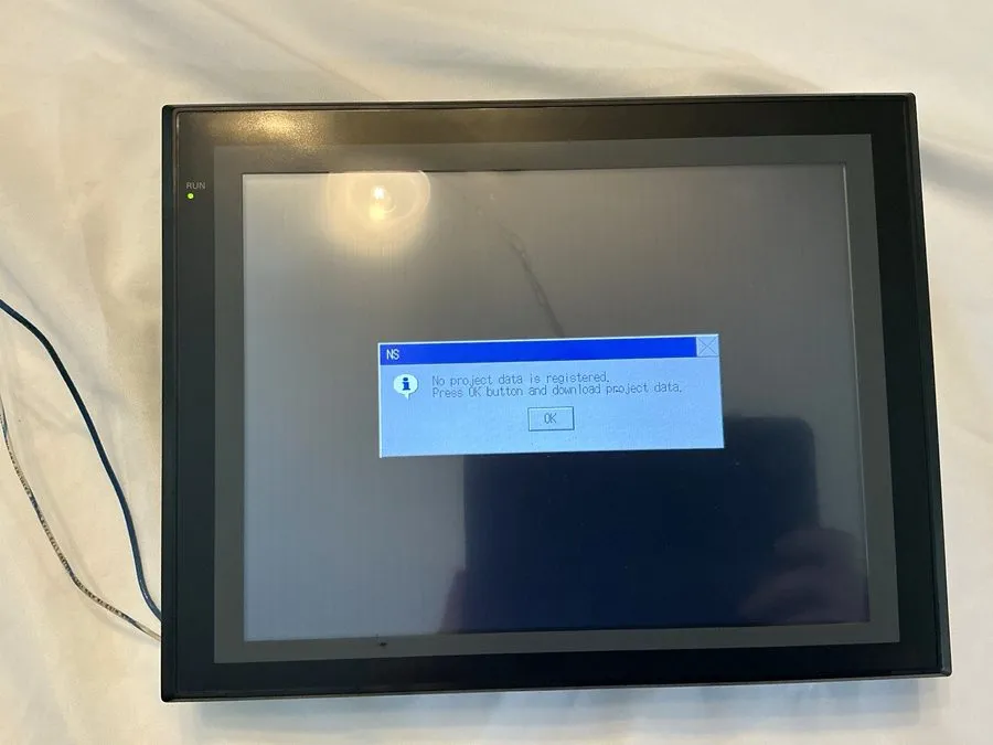 Панель оператора NS12-TS01B-V2 Omron Touch Panel HMI — фото лота 1