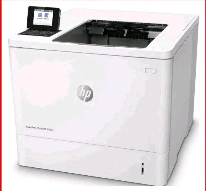Лазерный принтер HP LASERJET ENTERPRISE M608N LASER PRINTER PLUS 3 TRAYS AND ROL — фото лота 1