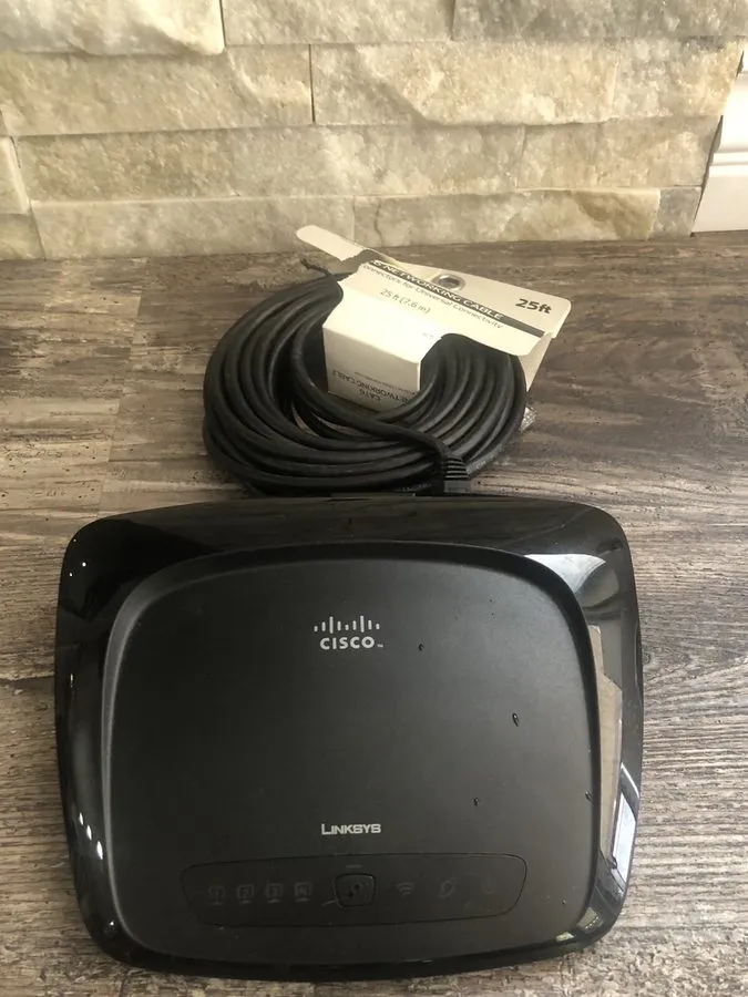 Маршрутизатор Cisco Linksys WRT54GS2 v1 54 Mbps 4-Port 10/100 Wireless G Broadba