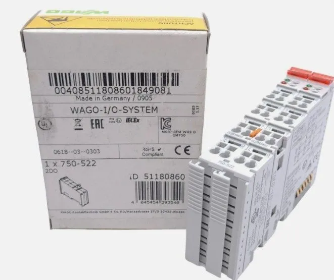 Модуль WAGO 750-522 750 522 DO Module 2-Channel 230VAC Solid State