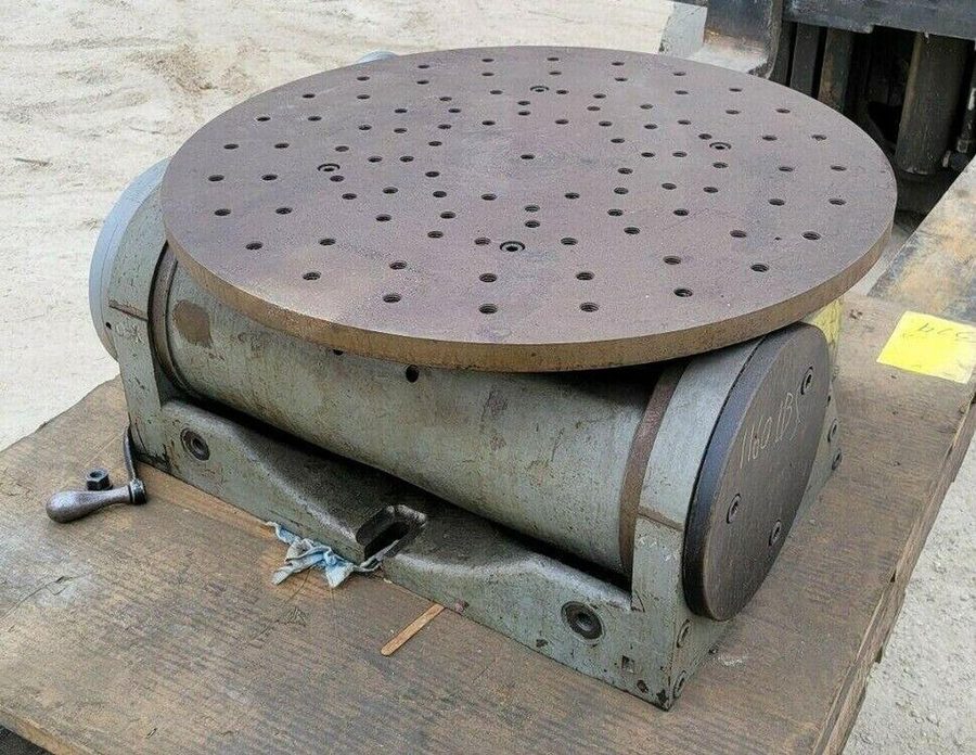 Поворотный стол Walter 28" Rotary Table Tilting & Swiveling RIS-500K5 German Mad — фото лота 2