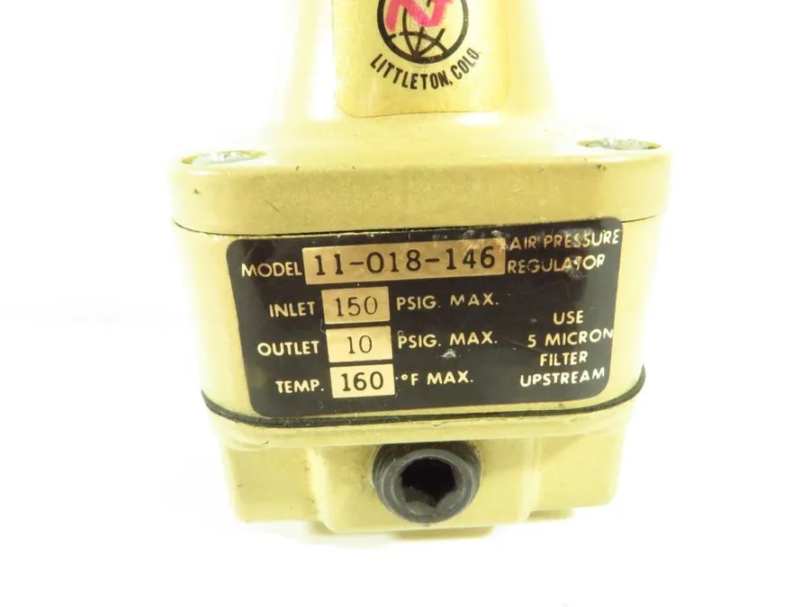 Трубопроводная арматура Norgren 11-018-146 Pneumatic Pressure Regulator, 1/4" PT