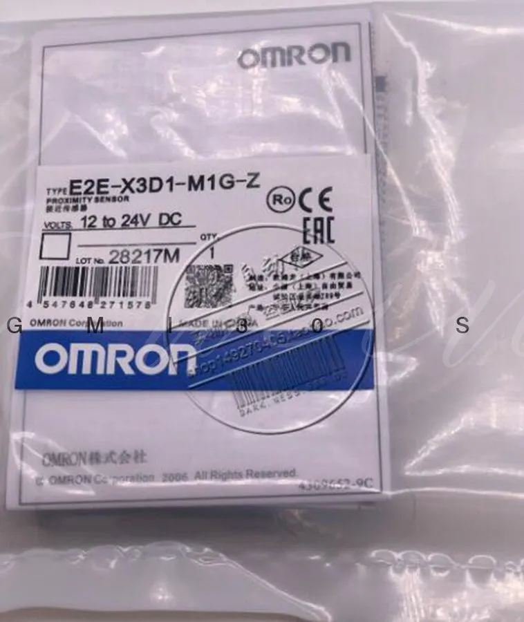Фотоэлектрический датчик Omron E2E-X3D1-M1G-Z Photoelectric Switch Sensor