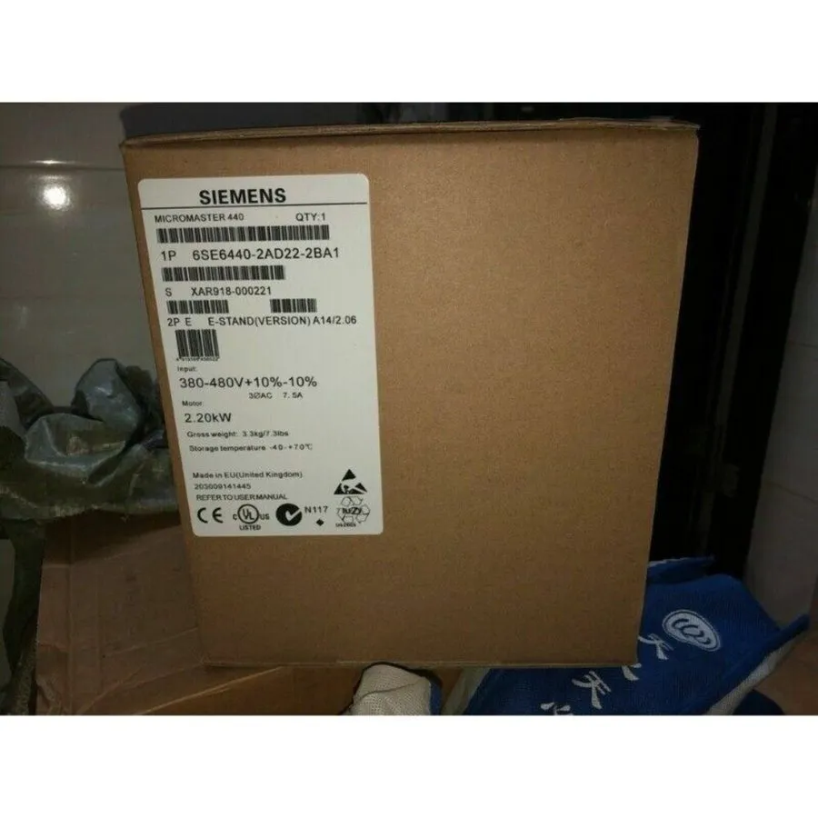 Частотный преобразователь Siemens 6SE6440-2AD22-2BA1 MICROMASTER440 without filt