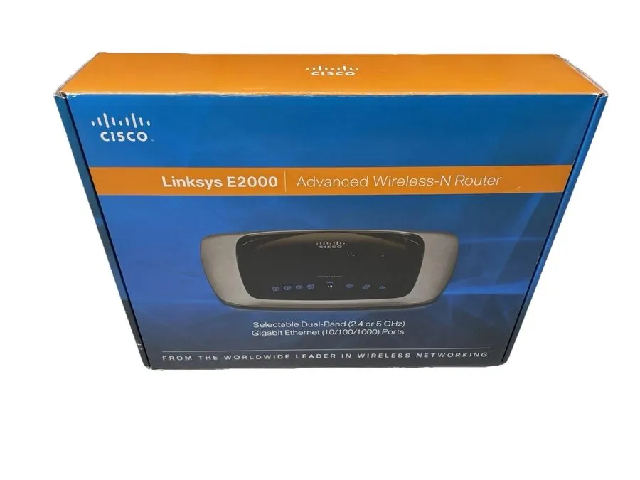 Маршрутизатор Cisco Linksys E2000 Wireless N Router 300 Mbps 4-Port Gigabit