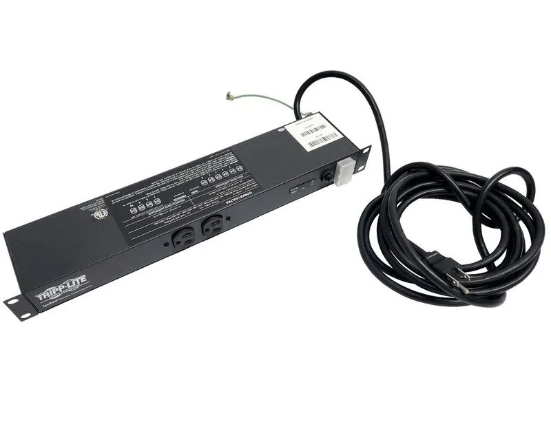 Стойка/шкаф Tripp Lite ISOBAR12ULTRA 12 Outlet Surge Protector 15ft Cord 1U Rack
