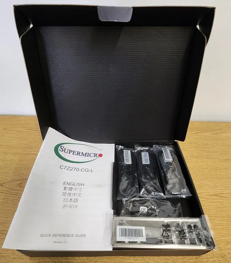 Материнская плата SuperMicro C7Z270-CG-L Motherboard CPU i3 i5 i7 LGA1151 Intel  — фото лота 1