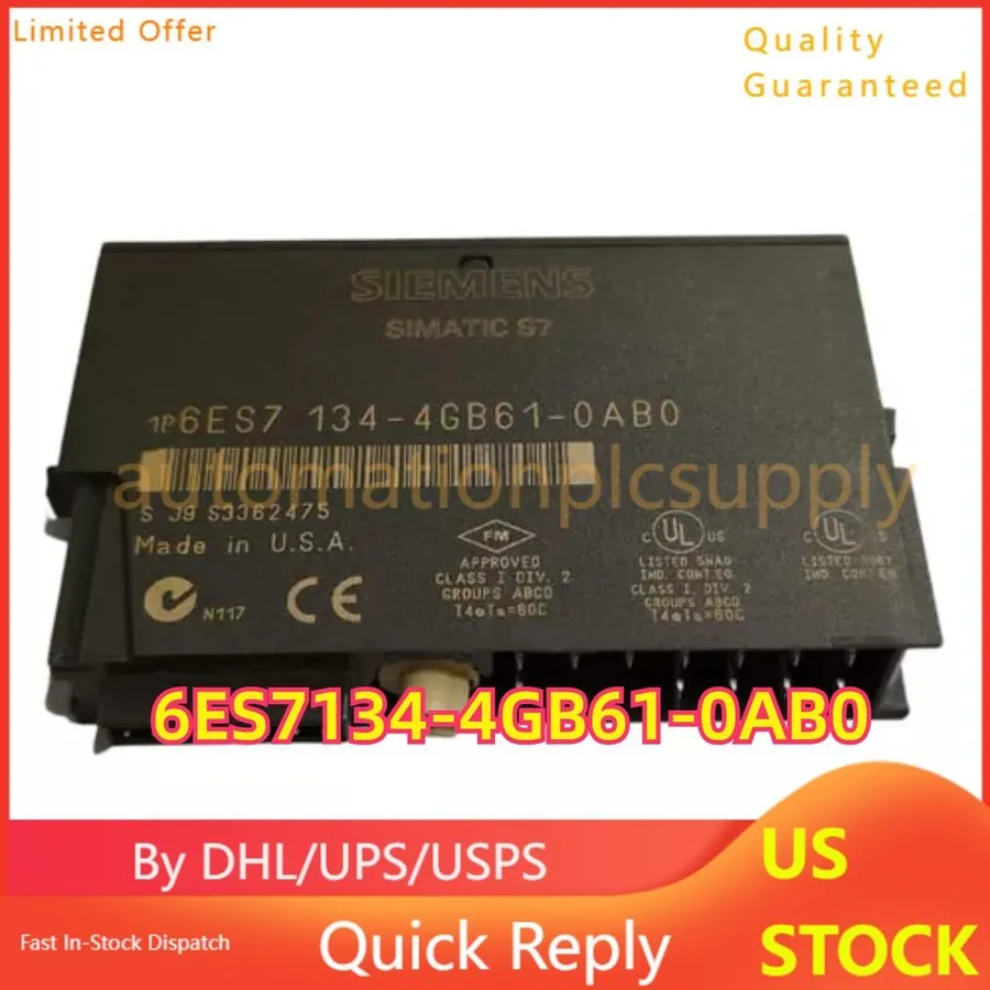 Модуль ввода-вывода 6ES7 134-4GB61-0AB0 SIEMENS 6ES7134-4GB61-0AB0 ET200S Electr