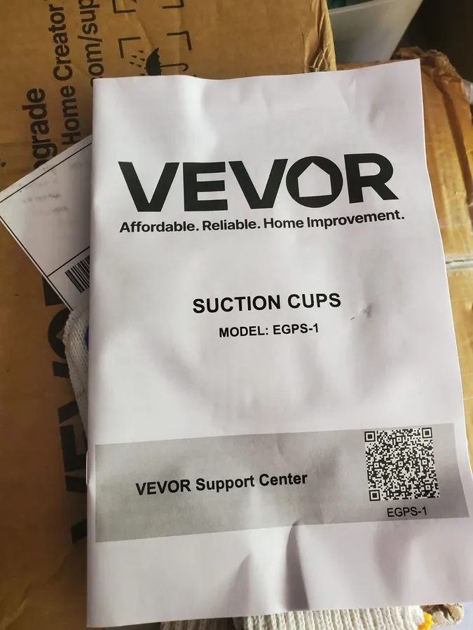 Вакуумная присоска VEVOR Suction Cups EGPS-1 Model / MPN Vacuum Suction Cup Set — фото лота 2