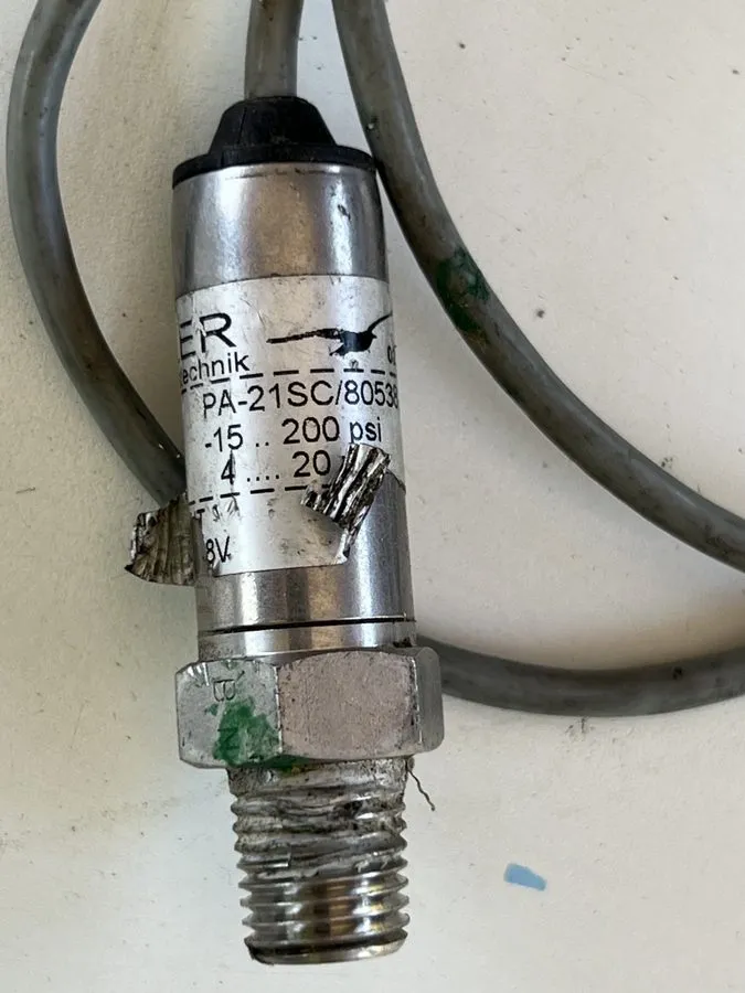 Датчик давления Keller Pressure Transmitter PA-21SC 222125 0024 0~10 bar G1/4 4.