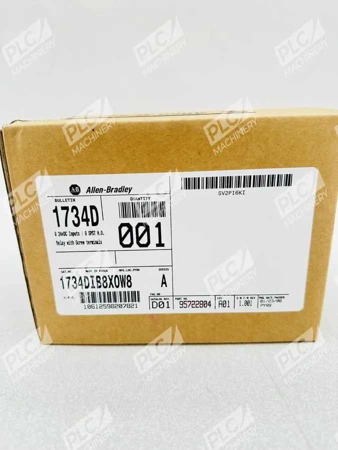 Модуль ввода-вывода Allen Bradley 1734D-IB8XOW8 Series A DeviceNet Point I/O — фото лота 1