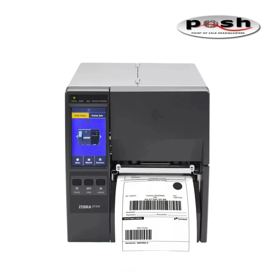 Принтер этикеток Zebra ZT231 203dpi Thermal Transfer Industrial Label Printer US