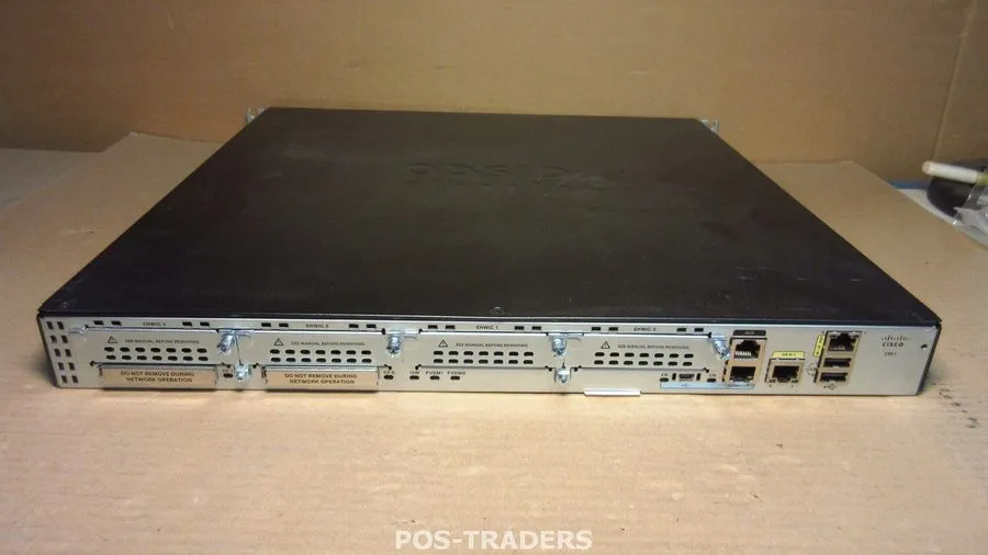 Маршрутизатор CISCO 2901 2-Port Gigabit Integrated Services Router CISCO2901/K9