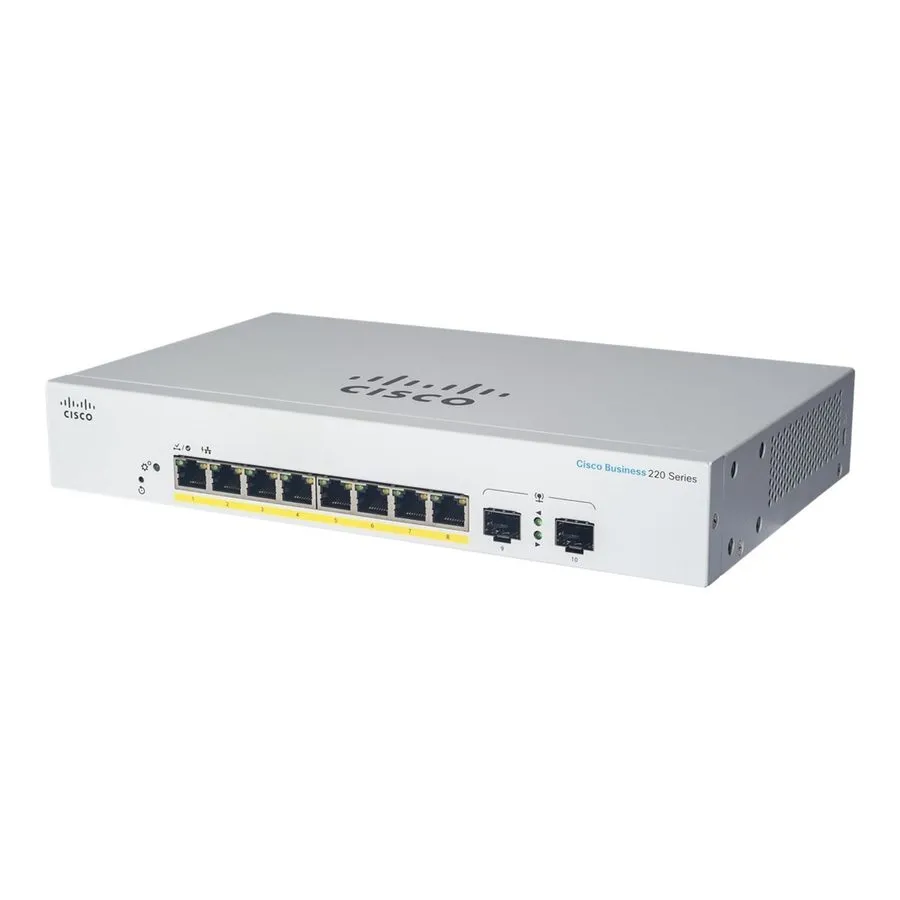 Коммутатор Cisco Systems Business CBS220-24T-4G Smart Switch