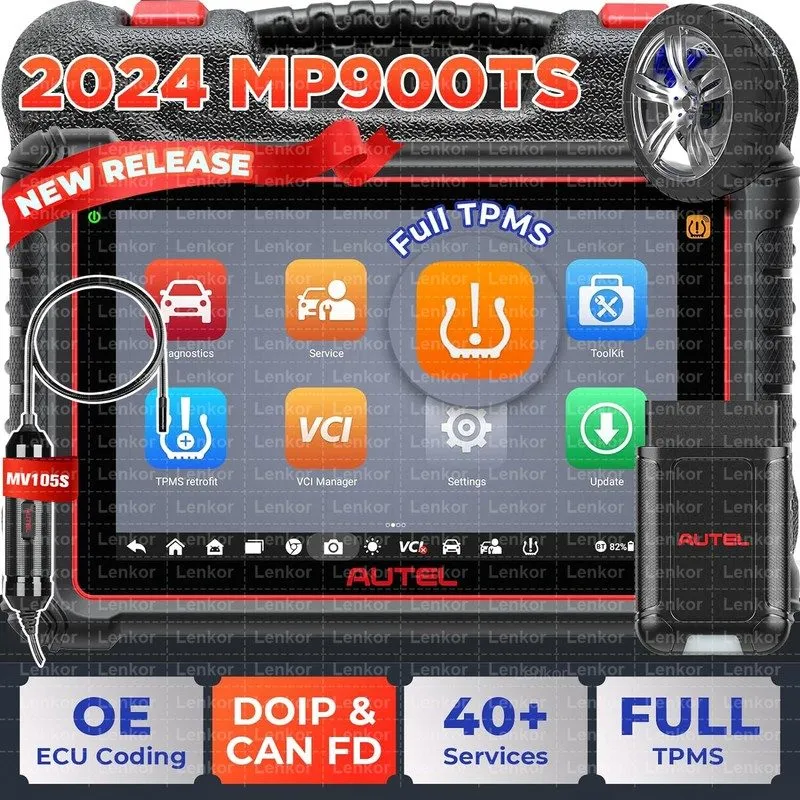 Диагностический сканер Autel MaxiPRO MP900-TS Scanner, Up of MP808S-TS, TPMS Pro