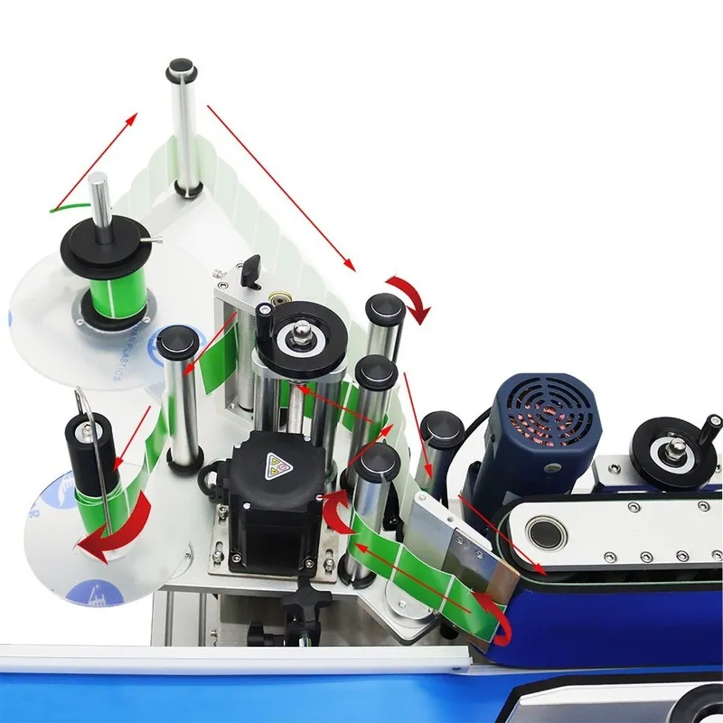 Конвейер LT-150 Automatic Desktop Conveyor Round Bottle High Speed Labeling Mach