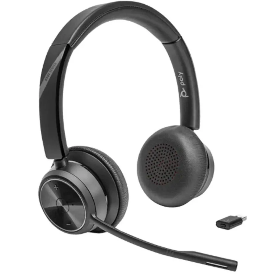 VoIP-шлюз Poly Voyager 4310 UC Wireless Headset BT700 USB-C Dock Noise Cancellin