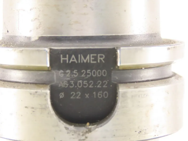 Режущий инструмент Haimer A63.052.22 HSK-A63 Face/Shell Mill Tool Holder 22mm Pi
