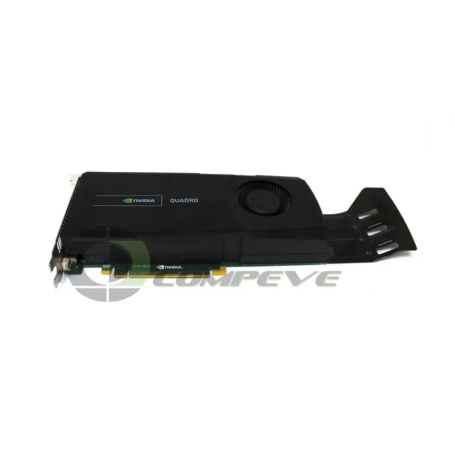 GPU-ускоритель nVidia Quadro 5000 2.5GB GDDR5 PCI-E 2.0 X16 DELL JFN25 900-52007 — фото лота 1