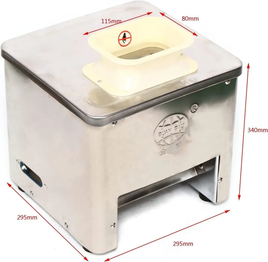 Слайсер Commercial Meat Slicer 160KG/H 550W 110V 170R/Min Electric Meat Cutting 
