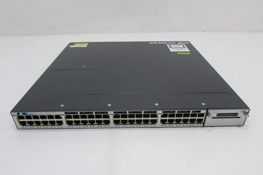 Коммутатор Cisco WS-C3750X-48T-E 48-Port Gigabit 3750X Switch With C3KX-NM-10G